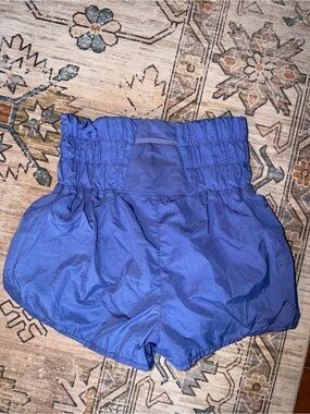 FP MOVEMENT High-Waist Women's Shorts in Royal Blue